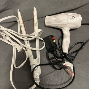 Travel Set Blow dryer and straightener